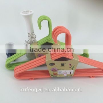 Simple design household Plastic Color Hangers for clothes