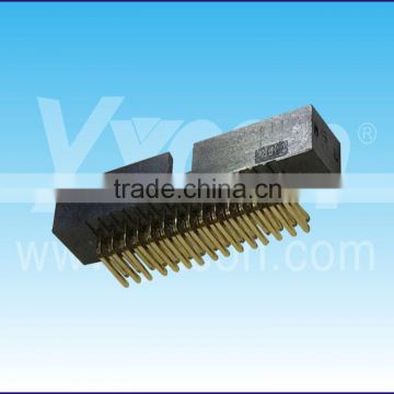 Dongguan Yxcon 1.27mm pitch right angle dual row box header connector