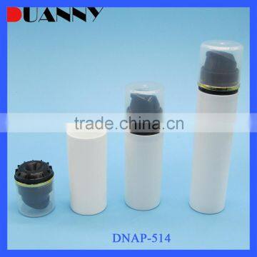 Plastic White Cosmetic Airless Bottle Packaging,Plastic White Airless Bottle