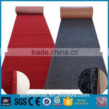 Plastic Flooring Type and Simple Color Surface Treatment bus polyester fiber anti-slip floor