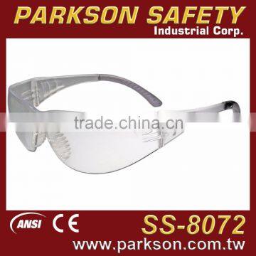 Taiwan Anti-Impact, Anti-Scratch Safety Eyewear with ANSI Z87.1 and CE EN166 Standard SS-8072