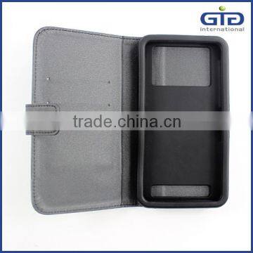 [GGIT] Wholesale Color Block Flip Case Mobile Phone Cover Universal Leather Case photo-2