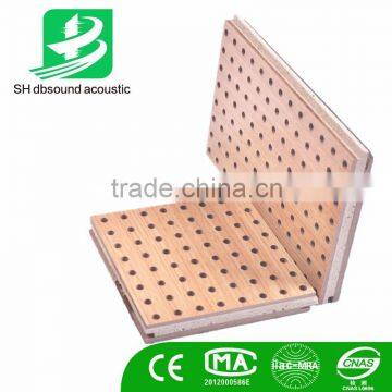 mdf wall board perforated acoustic sound absorbing panel