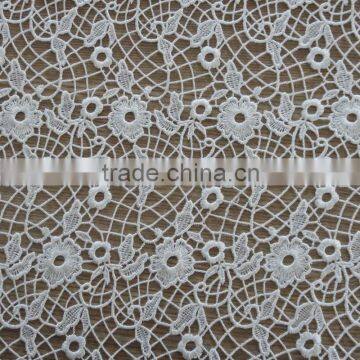 2015 Top sell graceful design guipure lace fabric