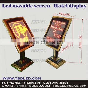 removeable led display led message screen sign board