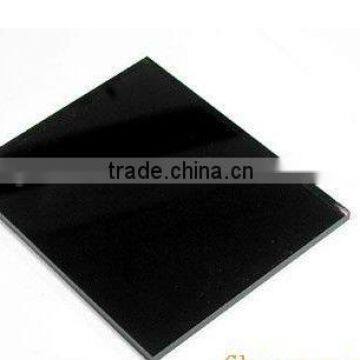 6mm black lacquered glass