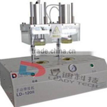 2016 hot sell E27/B22 cap crimping machine