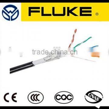 Outdoor Wires SFTP CAT5E 24AWG 4 Pairs Waterproof PE PVC Jackets LAN Cable Super High Quality