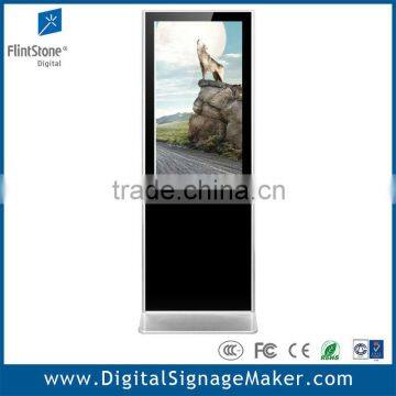 42" lcd floor standing advertising display