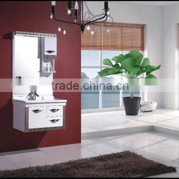 modern pvc bathroom mirror cabinets YL-5687