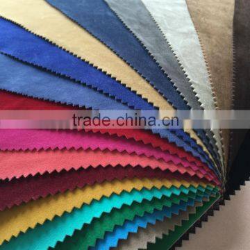 thick flock fabric soft double-sided flock fabric for shoes