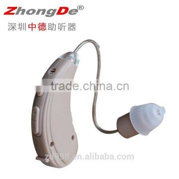 RIC digital hearing aid BTE listening device