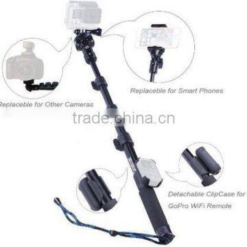 Smatree Y1 pole with WiFi remote clipcase for Go pro and smatphone replacement