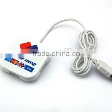 Square Webkey Usb Hub With 3 Port Usb Hub as Usb Gifts Items photo-3