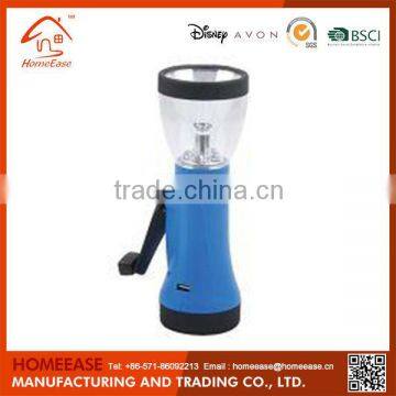 Multifunctional hand crank light for portable tent