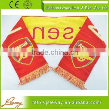 Wholesale products high quality embroidery acrylic knitted scarf