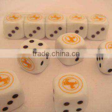 Hot Sale Custom White-black Dice and Number Dice photo-6