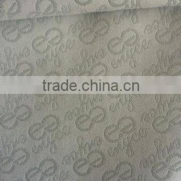 logo handbag jacquard fabric