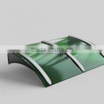 Exterior Door Steel Glass Canopy Awnings photo-6