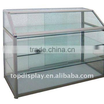 glass display counter