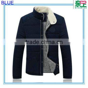 2015 latest casual warm berber fleece winter men cotton jacket                        
                                                Quality Choice