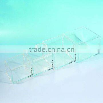 Newest Design High quality low cost Acrylic jewelry display showcase with Good Quality