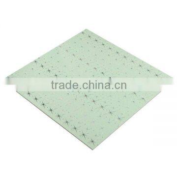 Drop Ceiling Waterproof Ceiling Tiles 60x60 pvc faux plafond