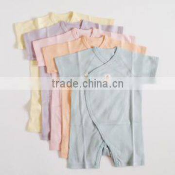 High quality baby clothes organic cotton with double-layered design