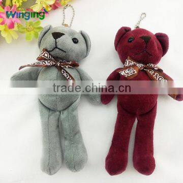 Small promotion gift deddy bear pendant for decoration