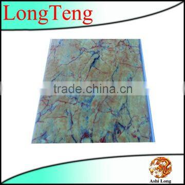 25cm different marble design pvc panel in China