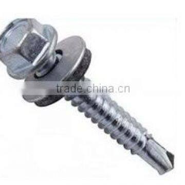 DIN7504K self drilling screw with EPDM washer