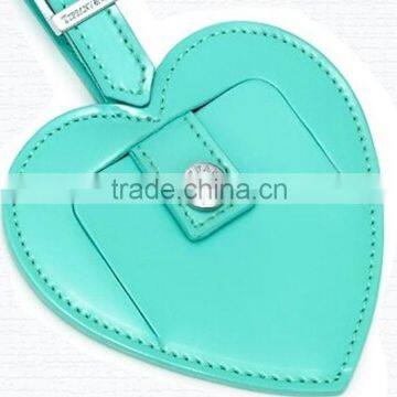 Alibaba Best Sellers Red Leather Luggage Tag