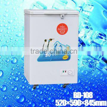 BD-108 Energy-saving technologies mini wine outside condenser freezer