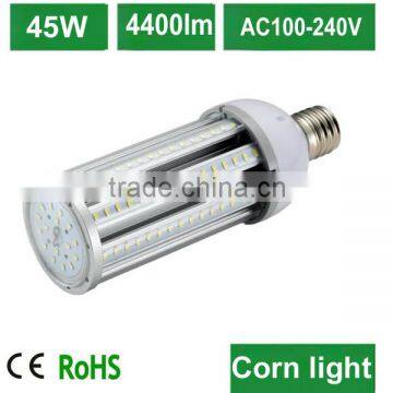 2014 new design led corn light bulb 45w led bulb E27 warm white AC100-240V