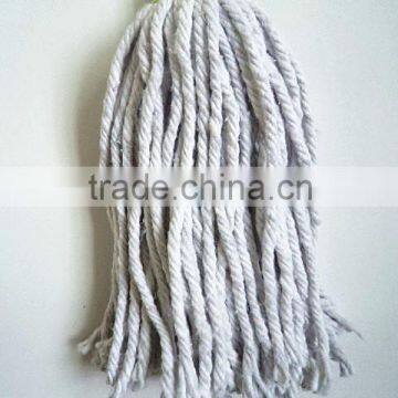 Best Selling Colourful Iron Pole Plastic Head Cotton Rope Mop