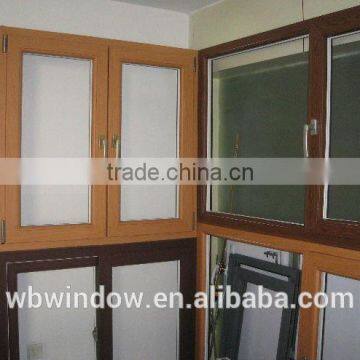 Hot sale fashionable new style PVC single single-panel casement windows