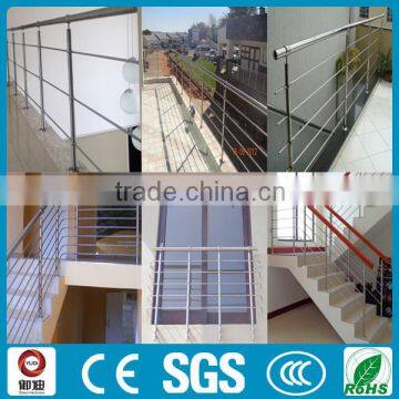 2016 high quality balcony stainless steel cable railing design