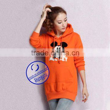 Custom Cheap Fleece Plain Fancy Hoodies for Women