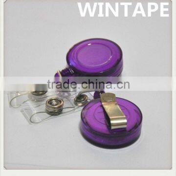 ABS case fashion mini reel badge OEM serive from our factory with professional certification