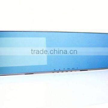 Chelong Special Designed 4.3inch 195 Degree Arc Mirror Dual Lens G-sensor GPS 4.3 Inch Dvr Mirror Monitor With 1080p