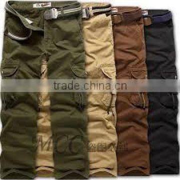 2014 new style cheap wholesale slimming khaki cotton men chino pants