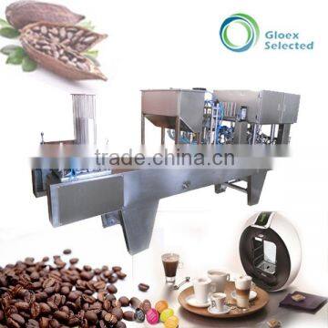High Reliability Gusset Pouch Rotary Type k Cup Coffee Powder Filling Sealing Machine photo-5