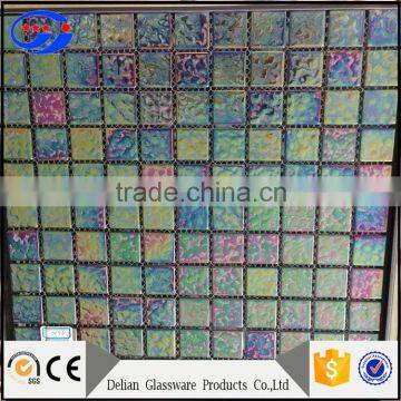 Mix Color Melting Glass Square Mosaic photo-2