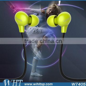 earphones for mobile phones, in ear candy color waterproof mobile earphone hot sale sport earphone                        
                                                Quality Choice