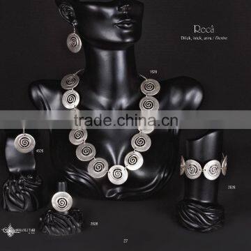 Fashion turkish style silver plated necklace Reca 1526