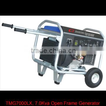 New Technology 7.0Kw Gasoline Open Frame Inverter Electric Generator