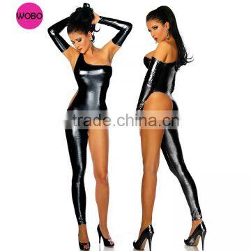 erotic sexy latex Fetish lingerie night wear for women 4096