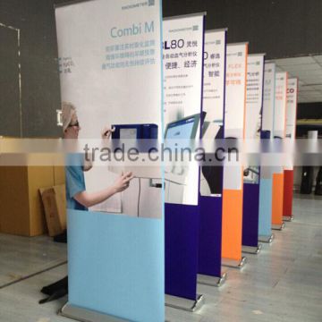 High quality roll up banner size 80*200 flat base