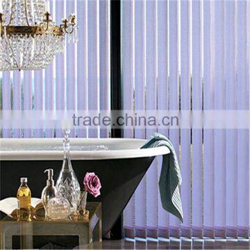 Elegant purple bath shower windows vertical curtain