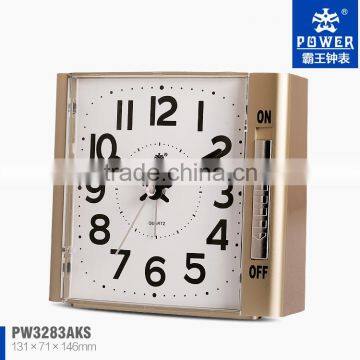 High Quality Plastic Vaerst Alarm Clocks And Silent Alarm Clocks With Quartz Sweep Movement & Snooze Function & Light Function